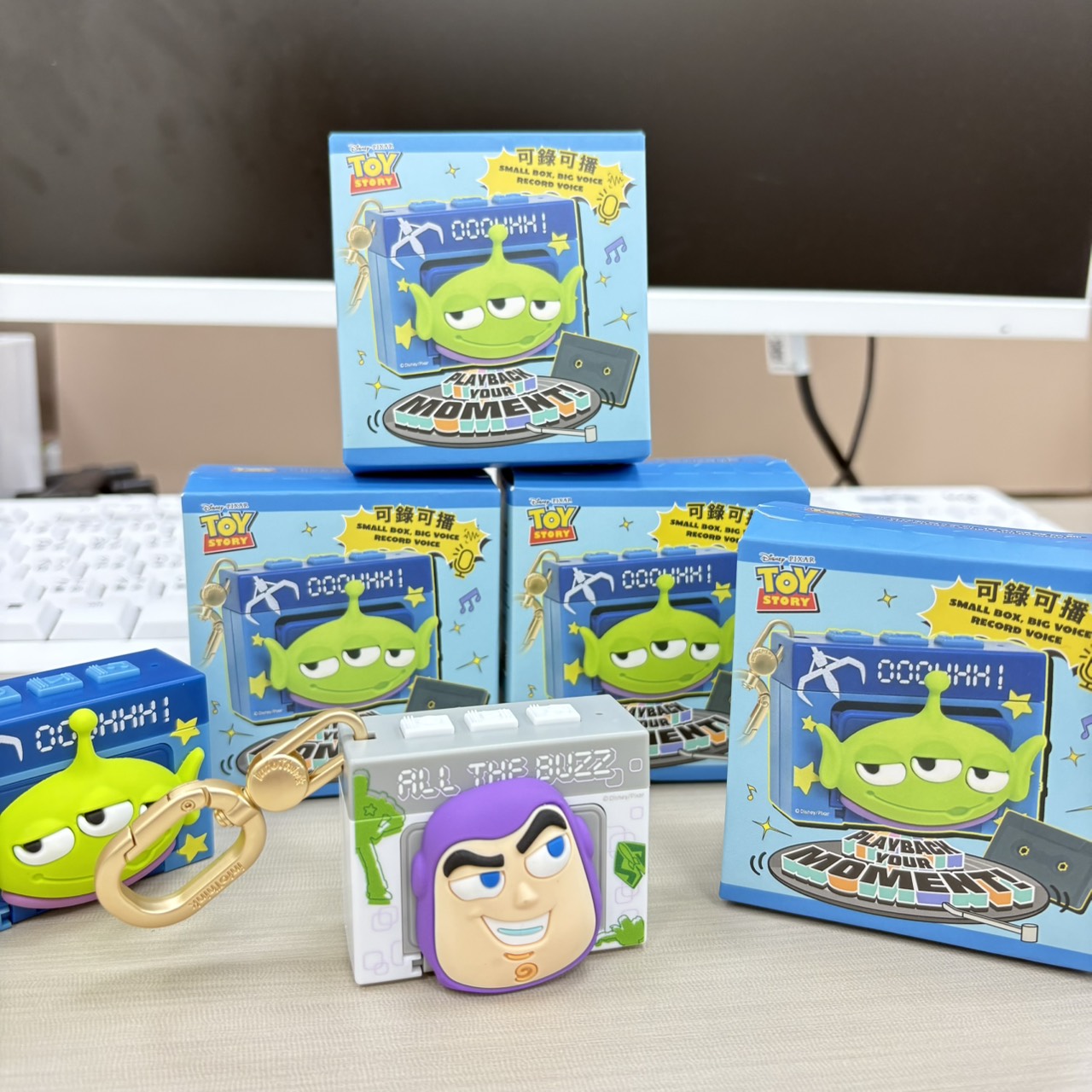 infoThink 玩具總動員 5 復古錄音盒盒裝與商品